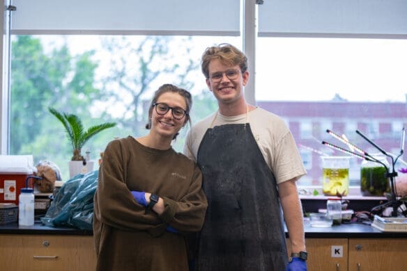 Asbury University Shaw School of Sciences students